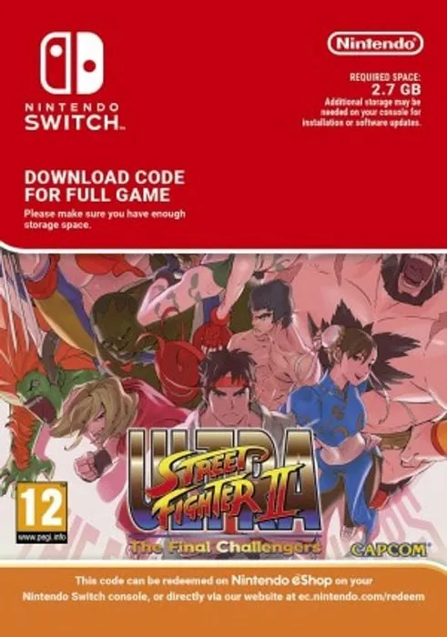 Ultra Street Fighter II: The Final Challengers Switch (EU & UK) - Nintendo Key - Europe & UK
