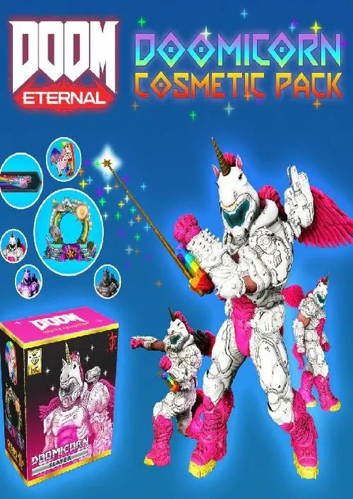 DOOM Eternal DOOMicorn Master Collection Cosmetic Pack Switch (EU) - Nintendo Key - Europe & UK