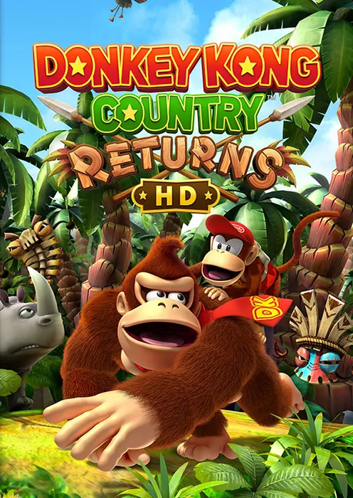 Donkey Kong Country Returns HD Switch (Europe & UK) - Nintendo Key - Europe & UK