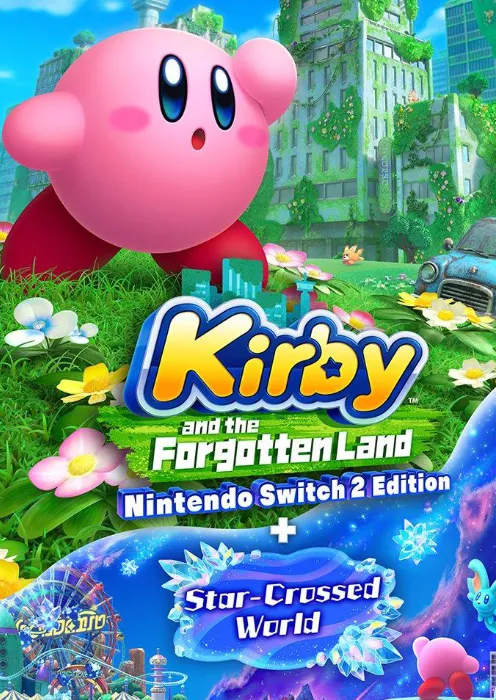 Kirby and the Forgotten Land – Nintendo Switch 2 Edition + Star-Crossed World Upgrade Pack Switch 2 - DLC (Europe & UK) - Switch 2 Key - Europe & UK