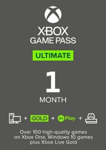 1 Month Xbox Game Pass Ultimate Xbox One / (EU) (Non - Stackable) - Microsoft Key - Europe & UK