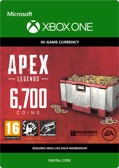 Apex Legends 6700 Coins - Xbox Key