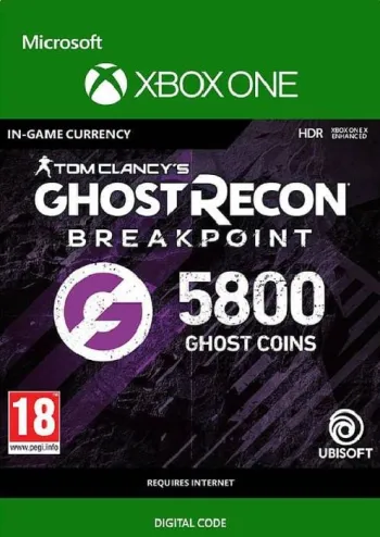 Ghost Recon Breakpoint: 5800 Ghost Coins - Xbox Key