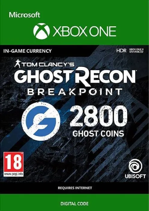Ghost Recon Breakpoint: 2800 Ghost Coins - Xbox Key