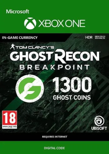 Ghost Recon Breakpoint: 1300 Ghost Coins (Worldwide) - Xbox Key