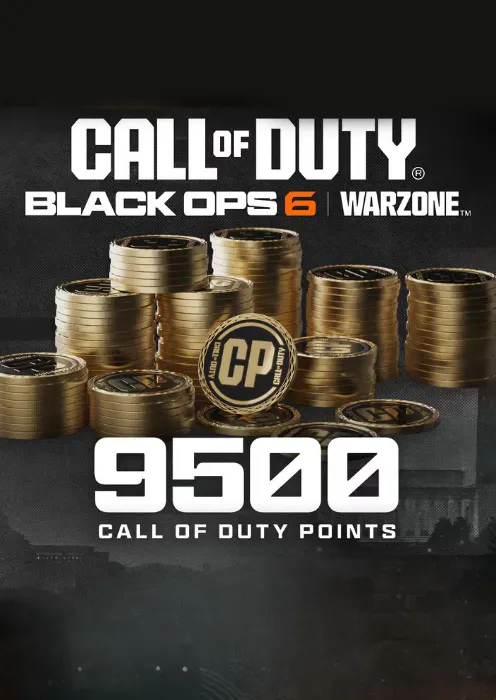 9,500 Black Ops 6 or Call of Duty: Warzone Points - Xbox Key