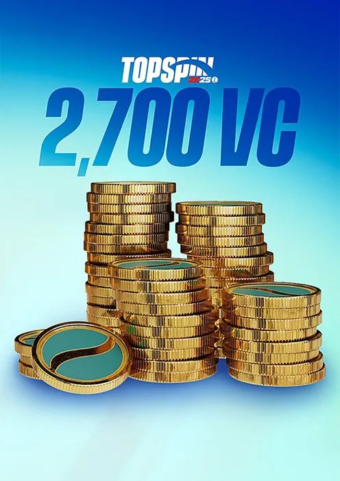 TopSpin 2K25 2,700 Virtual Currency Pack - Xbox Key