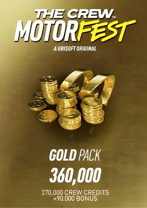 The Crew Motorfest Gold Pack 360,000 Crew Credits - Xbox Key