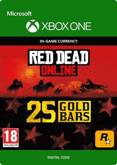 Red Dead Online: 25 Gold Bars - Xbox Key