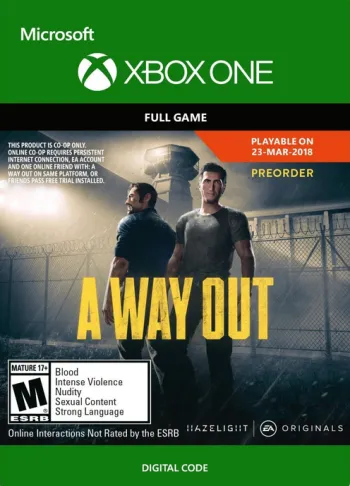 A Way Out - Xbox Key