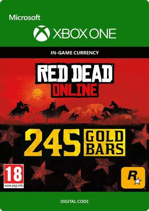 Red Dead Online: 245 Gold Bars - Xbox Key