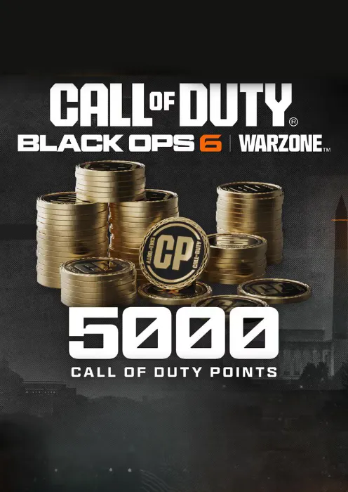 5,000 Black Ops 6 or Call of Duty: Warzone Points - Xbox Key