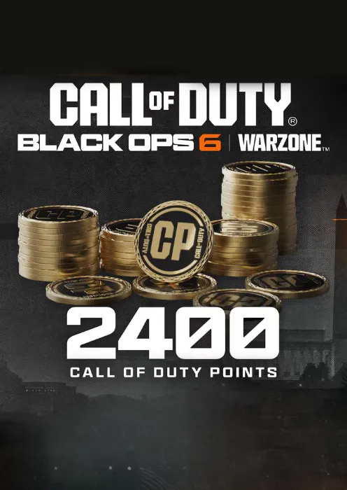 2,400 Black Ops 6 or Call of Duty: Warzone Points - Xbox Key