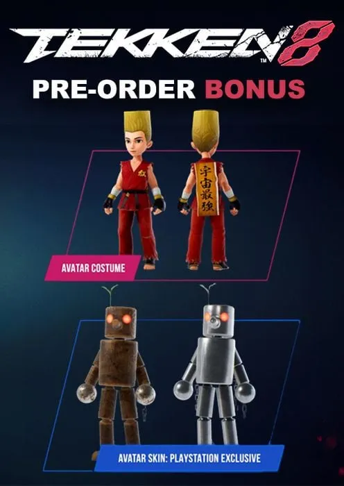 Tekken 8 Pre-Order Bonus PS5 (Europe & UK) - PlayStation Network Key - Europe & UK