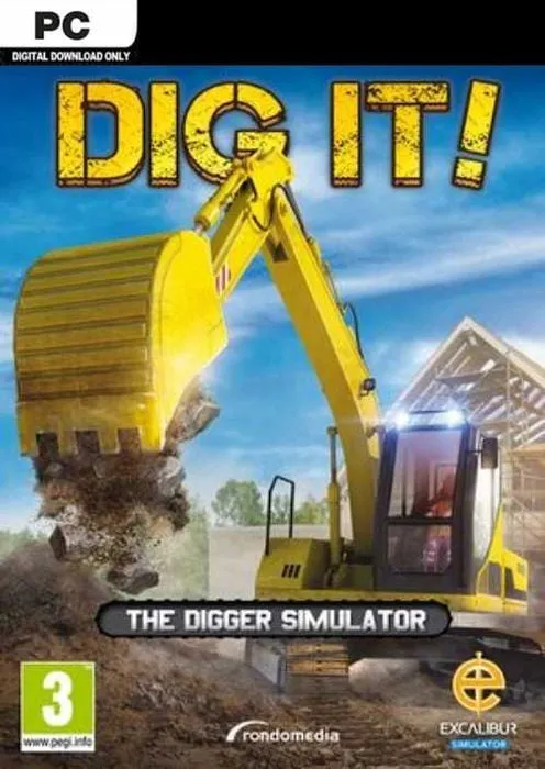 DIG IT! A Digger Simulator - Steam Key - Worldwide