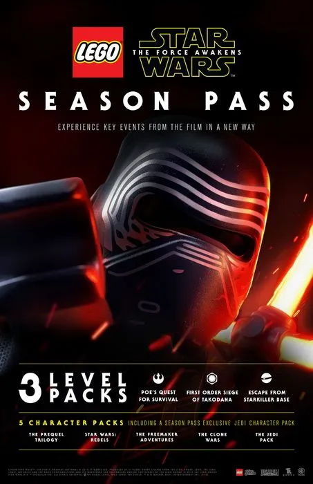 LEGO Star Wars The Force Awakens Season Pass - Steam Key - Worldwide