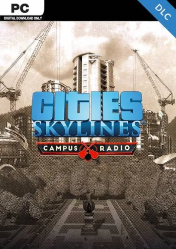 Cities Skylines - Campus Rock Radio DLC - Steam Key - Worldwide