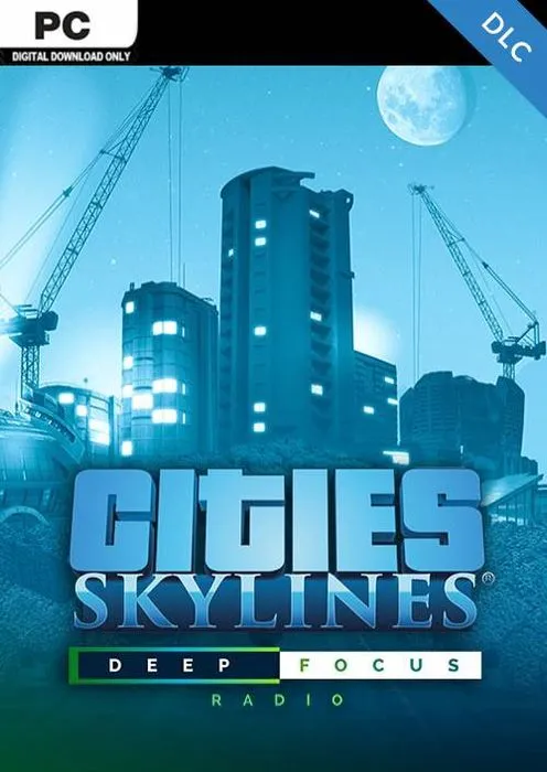 Cities Skyline - Deep Focus Radio DLC - Steam Key - Worldwide