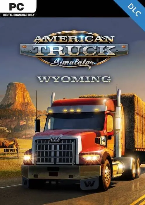 American Truck Simulator - Wyoming - DLC - Steam Key - Worldwide