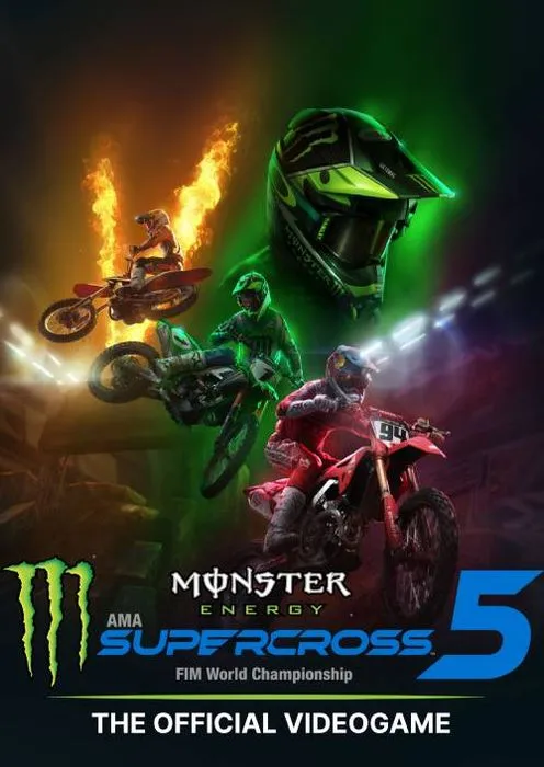 Monster Energy Supercross - The Official Videogame 5 - Steam Key - Worldwide