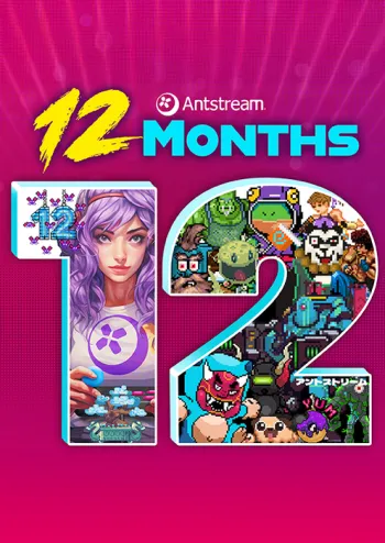 Antstream Arcade - 12 Month Subscription - Antstream Key - Worldwide