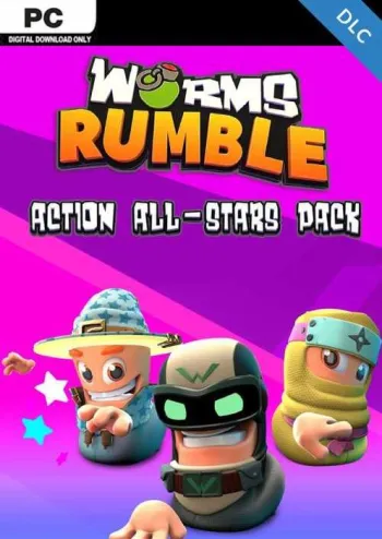 Worms Rumble - Action All-Stars Pack - DLC - Steam Key - Worldwide