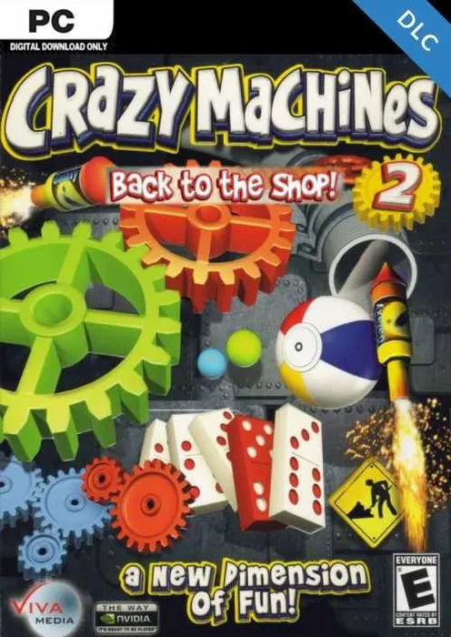 Crazy Machines 2 Back to the Shop - DLC - Steam Key - Worldwide