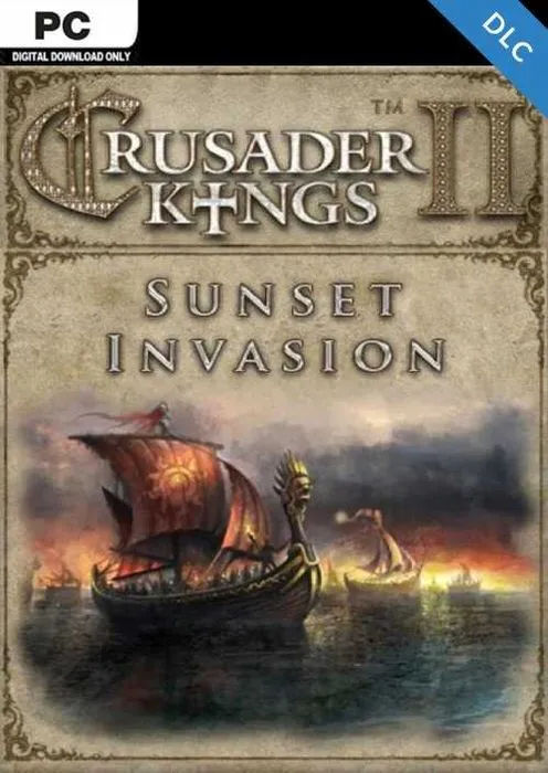 Crusader Kings II: Sunset Invasion - DLC - Steam Key - Worldwide