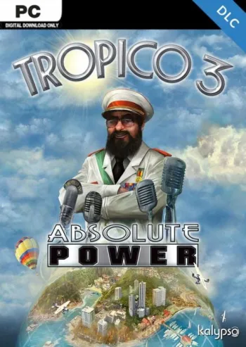 Tropico 3 Absolute Power - DLC - Steam Key - Worldwide