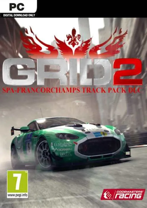 GRID 2 - Spa-Francorchamps Track Pack - DLC - Steam Key - Worldwide