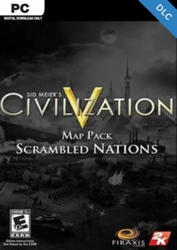 Civilization V Scrambled Nations Map Pack - Steam Key - Worldwide