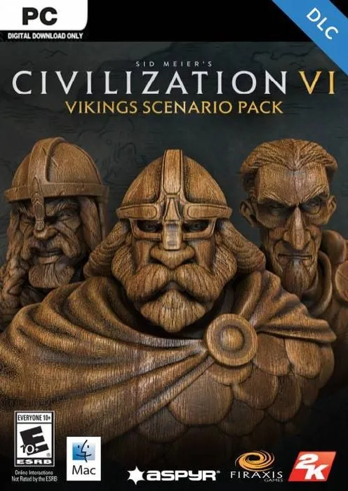 Sid Meier's Civilization VI: Vikings Scenario Pack (WW) - Steam Key - Worldwide