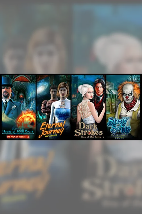 Hidden Object Bundle 4 in 1 - Steam Key - Worldwide