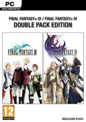 Final Fantasy III + IV Double Pack - Steam Key - Worldwide