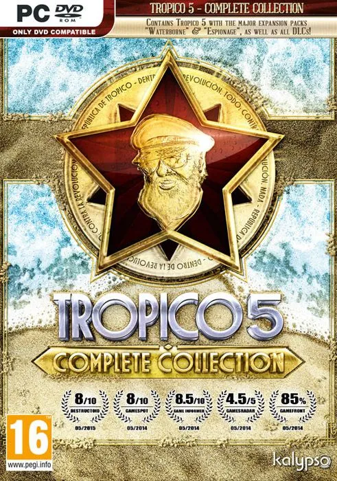 Tropico 5 - Complete Collection - Steam Key - Worldwide