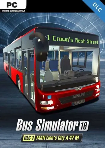 Bus Simulator 16 - MAN Lion's City A 47 M - DLC - Steam Key - Worldwide