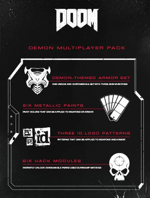 Doom Demon Multiplayer Pack DLC - Steam Key - Worldwide