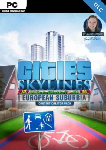 Cities Skylines - Content Creator Pack European Suburbia DLC - Steam Key - Worldwide
