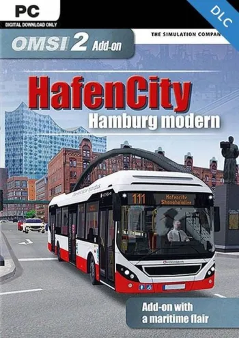 OMSI 2 Add-On HafenCity - Hamburg modern - DLC - Steam Key - Worldwide