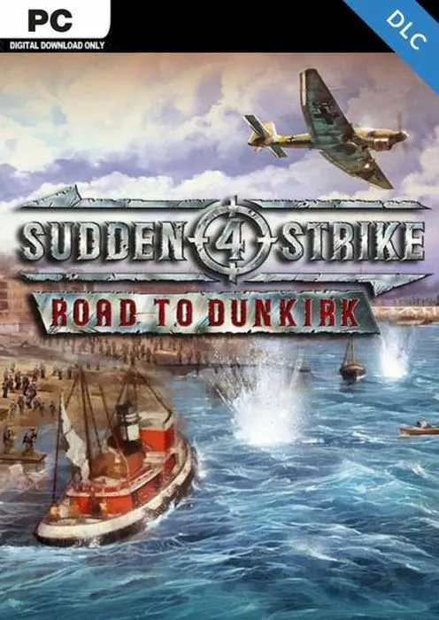 Sudden Strike 4 - Road to Dunkirk - DLC - Steam Key - Worldwide