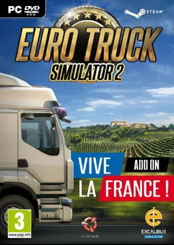 Euro Truck Simulator 2 - Vive la France DLC - Steam Key - Worldwide