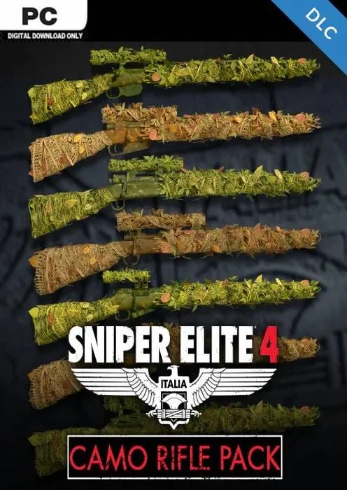 Sniper Elite 4 Camouflage Rifles Skin Pack - DLC - Steam Key - Worldwide