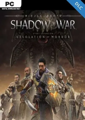 Middle earth Shadow of War The Desolation of Mordor Story Expansion - DLC - Steam Key - Worldwide