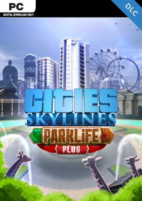 Cities Skylines - Parklife Plus DLC - Steam Key - Worldwide