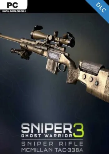 Sniper Ghost Warrior 3 Sniper Rifle McMillan TAC-338A - DLC - Steam Key - Worldwide