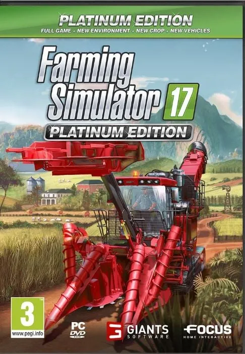 Farming Simulator 17 Platinum Edition - Steam Key - Worldwide