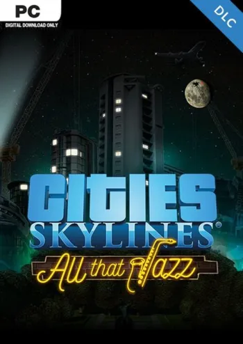 Cities Skylines - All That Jazz DLC - Steam Key - Worldwide