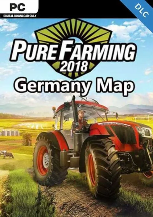 Pure Farming 2018 - Germany Map - DLC - Steam Key - Worldwide