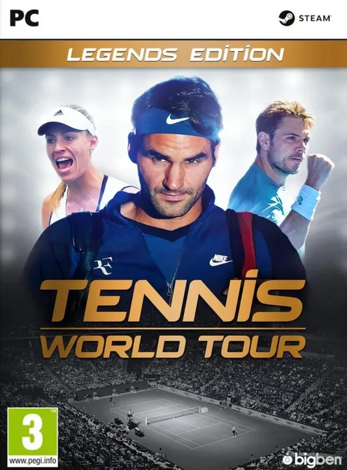 Tennis World Tour Legends Edition - Steam Key - Worldwide