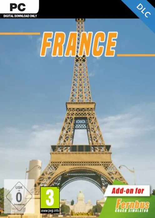 Fernbus Simulator - France - DLC - Steam Key - Worldwide